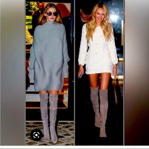 Guess OTK Grey Suede Boots